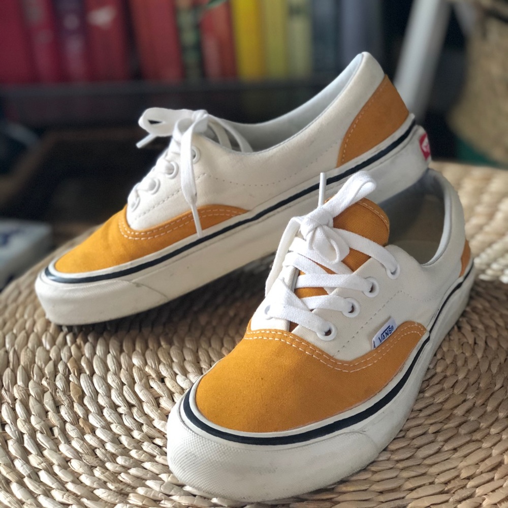 Vans Classic Yellow Blocked Pack Sneakers